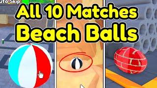 How to Find ALL 10 MATCHES Beach Balls... (Toilet Tower Defense)