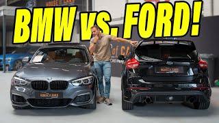 Ford Focus RS vs. BMW M140i! Welke vinden wij het leukst?