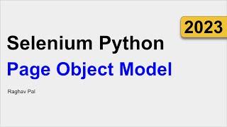 6 | Page Object Model | Selenium Python