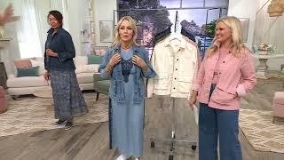 Me by Jennie Garth The Dylan Denim Jacket on QVC