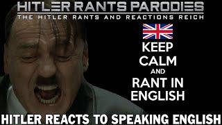 Hitler reacts to speaking English