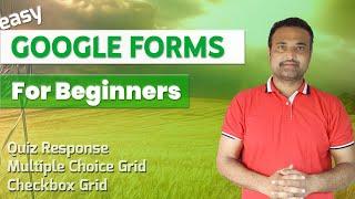 How to create Google Forms | For Beginners | Quiz Points and Response (Full Tutorial 2020)