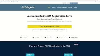 How to Register For GST Online in Australia. An Easy Step-by-Step Guide by GST Register