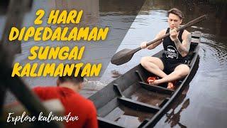 desa dipedalaman sungai kalimantan - terentang