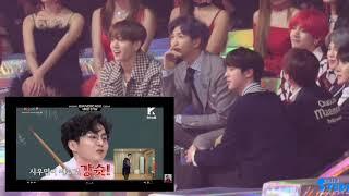 BTS REACTION TO NETIZEN CHOICE VCR [Melon Music Award 2018]