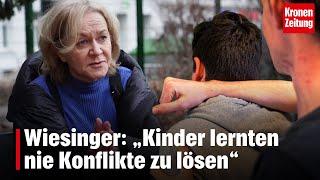 Wiesinger: „Kinder lernten nie Konflikte zu lösen“ | krone.tv NEWS