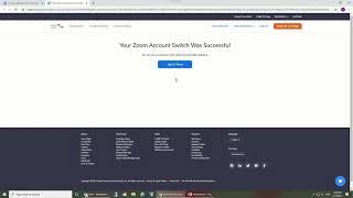 How To Switch to maeen zoom account