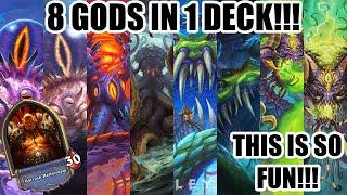 ALL 8 GODS IN 1 HIGHLANDER DECK!!! | Madness at the Darkmoon Faire Guide | Wild Hearthstone Guide