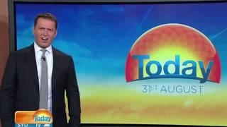 Karl Stefanovic in shock after seeing huge shark video