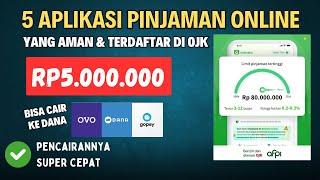 5 APLIKASI PINJAMAN ONLINE YANG AMAN DAN TERDAFTAR DI OJK - PINJOL BUNGA RENDAH