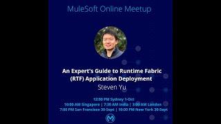 VirtualMuleys #33 - An Expert's Guide to Runtime Fabric (RTF) Application Deployment