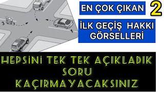 #EHLİYET 2020 EHLİYET SINAVI - HAZIRLIK SORULARI- ÇIKMIŞ EHLİYET SORULARI #TRAFİK #GÖRSEL / #EKİM