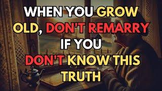 When You Grow Old, Don't Remarry Until You Understand This Life-Changing Truth