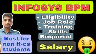 Infosys BPM | eligibility | Job Role | Salary | Training | Skills | #EngineersPoint | #Infosys