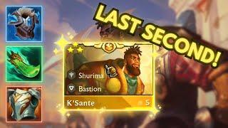 LAST SECOND ⭐⭐⭐ K'SANTE vs ROGUES | TFT Set 9.5