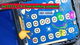 Jio f211s 7 8 0 not working | jio f211s keypad not working