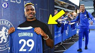Finally Victor Osimhen Signs To ChelseaOsimhen Arrives To Stamford BridgeChelsea News Today