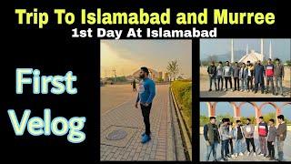 Trip to Murree 1st Day at Islamabad Faisal Masjid || Pakistan monument || Look Versa || Lake View