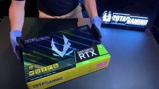 ZOTAC GAMING GeForce RTX 3090 Trinity Quick Unboxing