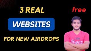 3 Best Websites For Free Crypto Airdrops | Instant Free Crypto Airdrops Today | Make Money Online