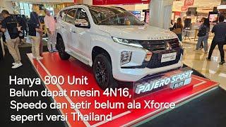 Mitsubishi Pajero Sport (QF) Elite Limited Edition Full Tour - Indonesia