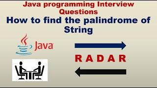 How to reverse a string | Check Palindrome String | Automation testing interview question