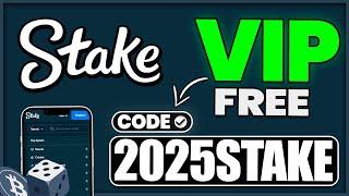 STAKE CODE | SUPER FREE VIP BONUS WITH MY CODE - 2025STAKE