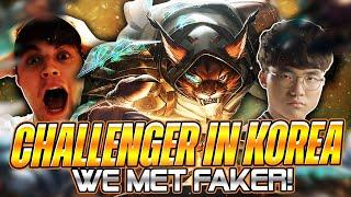 I Hit CHALLENGER In Korea Ft Faker! - League of Legends