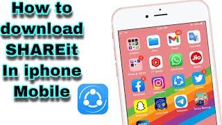 How to download SHAREit in iphone mobile | SHAREit कैसे download करे iPhone mobile से (2021)