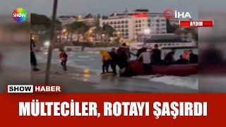 Mülteciler, Yunanistan yerine Türkiye'ye geldi!