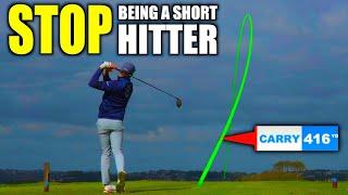 STOP Being a Short Hitter Long Drives are SIMPLE (Golf Swing Tips)