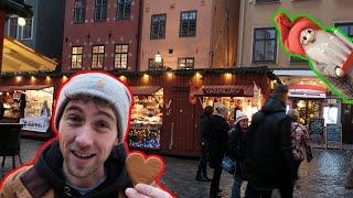 traditional Swedish Christmas Market - Stockholm, Sweden