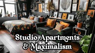 Studio Apartments & Maximalism: How to Fit a Big Style Into Your Small Studio