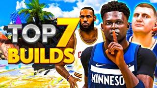SHOCKING TOP 7 BEST BUILDS in NBA2K24! MOST OVERPOWERED BUILDS on NBA 2K24