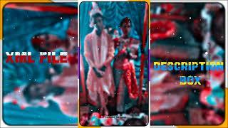 আজ মোন জুরে সাজে কত আসা|| Bengali Song Alight Motion Status Video Editing  || #xml_file #open ||
