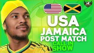 Excellent Performance By Reggae Boyz! Jamaica 1-2 USA Live Match Reaction