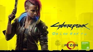 Cyberpunk 2077 на слабом ПК!!!