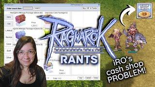 iRO's cash shop PROBLEM! Greed is destroying games (Ragnarok Rants)