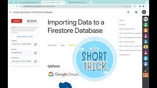 [NEW 2023] Importing Data to a Firestore Database || #qwiklabs || #GSP642 || @quick_lab