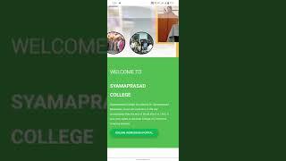 syamaprasad college seat booking again 2022