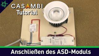 Casambi Tutorial - Anschließen des Casambi ASD-Moduls