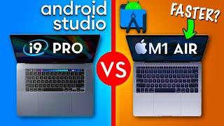 Intel i9 vs M1 Mac | Android Studio build