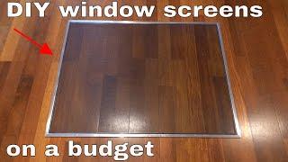 How to build window screens - DIY flyscreen