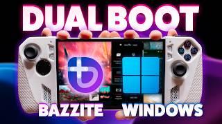 Dual Boot en ROG Ally: Windows y Bazzite (SteamOS) - De CERO a EXPERTO ️‍