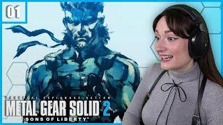 My FIRST time playing Metal Gear Solid 2: Sons of Liberty | Let's Play [Master Collection]