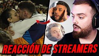 REACCIÓN De IBAI al BESO De AURON Y SARA ISAMEL!  | REACCIÓN De STREAMERS AL BESO De AURON!