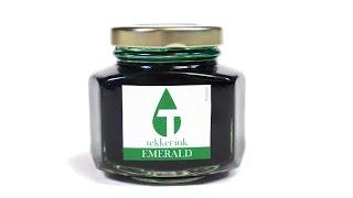 Inkspot Review: Tekker Ink Emerald #226d15