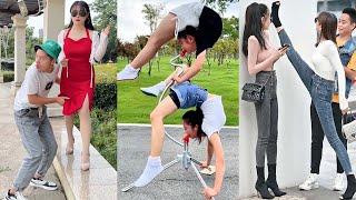 Cute Couple Goals: Love & Funny ️ Street Moments P#175