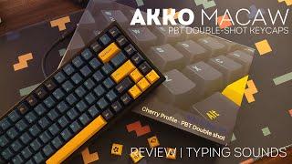 Akko Macaw PBT Keycaps Unboxing, Review | RK G68, Kbd67 Lite, Keycool KC84 TYPING SOUND ASMR