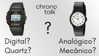 [PT-BR] CURTAS Chrono Talk: analógico ou digital? Quartz ou mecânico?